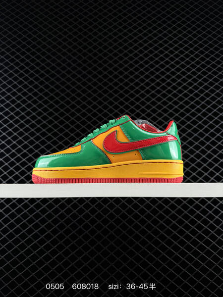 Nike Air Force 1 '07 green/yellow/red 36-45 lifestyle