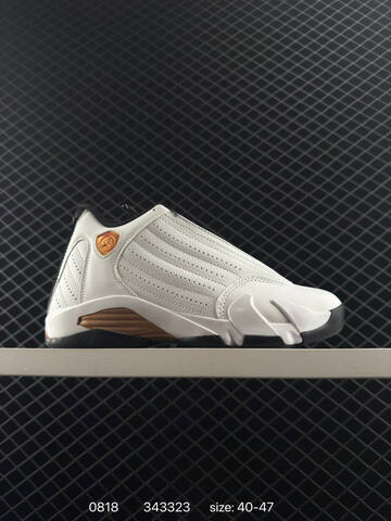 Jordan Air Jordan 14 Golf White Black Gold EU 40-47 Sneaker - Men's (BS-80886)