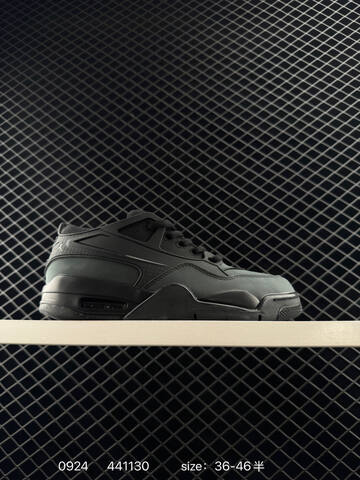 Jordan Air Jordan 4 RM Black Sail Cream Off White EU 36-46 Basketball Shoe - Unisex (BS-80641)