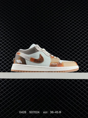 Air Jordan 1 Low SE Multi-Color Distressed AIR JORDAN 1 Aj1 1 Jord Lifestyle (BS-79392)
