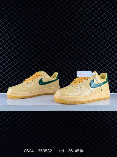 Nike Air Force 1 07 LV8 beige dark green yellow gum EU 36-45 skate