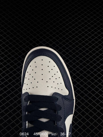 Air Jordan 1 Low OG Black And Dark Powder Blue AIR JORDAN 1 Aj1 Lifestyle (BS-79096)