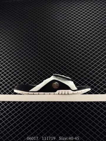 Jordan Hydro XIII Retro White Red Black EU 36-45 Slides - Unisex (BS-81188)