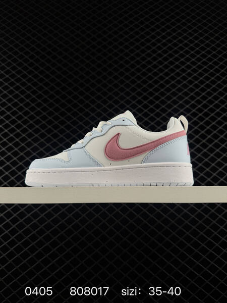 Nike Court Borough Low 2 white light blue pink EU 35-40 skate