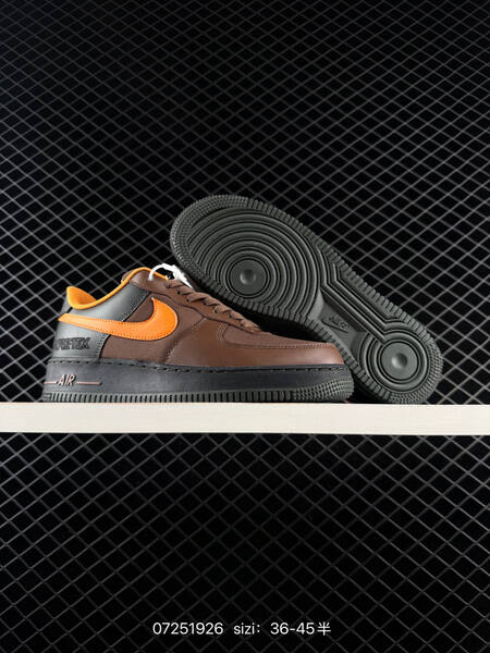 Nike Air Force 1 Low black white green brown EU 36-45 lifestyle