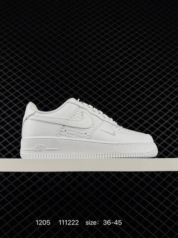 Nike Air Force 1 Low White Black EU 36-45 Lifestyle - Unisex (BS-73837)
