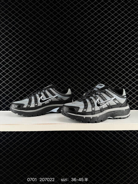 Nike P-6000 IF6199-002 black grey white EU 36-45 running shoe