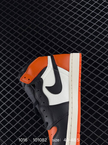 Jordan Air Jordan 1 Retro High OG DZ5485 008 Black Orange Sail White EU 40-48 5 Basketball Shoe - Men's (BS-80513)
