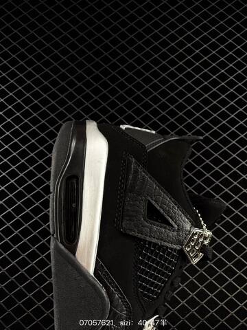 Air Jordan 4 Retro Black Cat AIR JORDAN 4 Aj4 4 Replica Lifestyle (BS-79025)