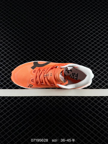 On Cloudmonster 2 Orange White Black EU 36-45 Running Shoe Running Sneakers - Unisex (BS-85018)