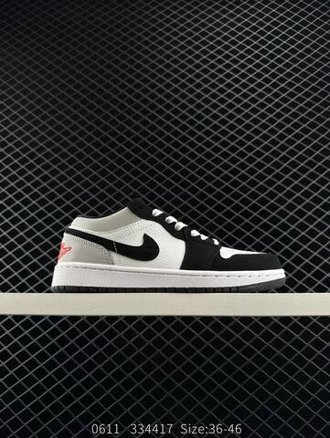 Jordan Air Jordan 1 Low White Blue Black EU 36-46 Sneaker - Unisex (BS-81227)
