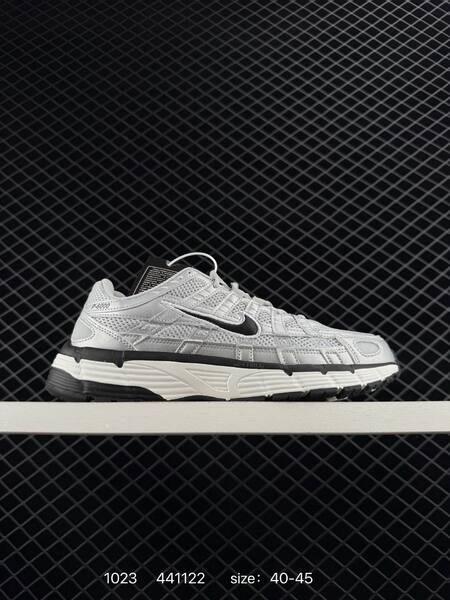 Nike P-6000 Black White and White Black EU 40-45 running lifestyle