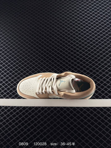 Jordan Air Jordan 1 Low DC0774-130 Sail Beige Teal Cream EU 36-45 Sneaker - Unisex (BS-80942)