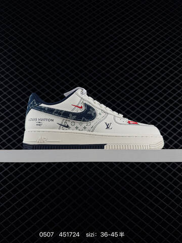 Air Jordan 1 Retro Low x Louis Vuitton Lifestyle (BS-71632)