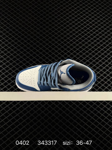 Jordan Air Jordan 1 Low White Light Blue Sail Gum EU 36-47 Sneaker - Unisex (BS-79562)