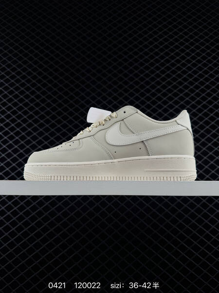 Nike Air Force 1 Low Light Bone Sail EU 36-42 with half sizes lifestyle