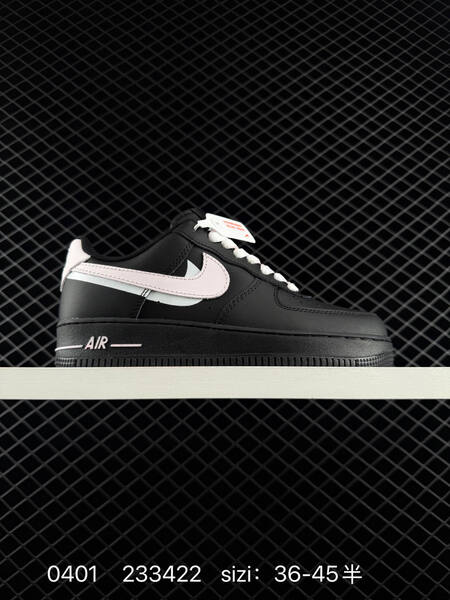 Nike Air Force 1 Low black light pink white EU 36-45 lifestyle