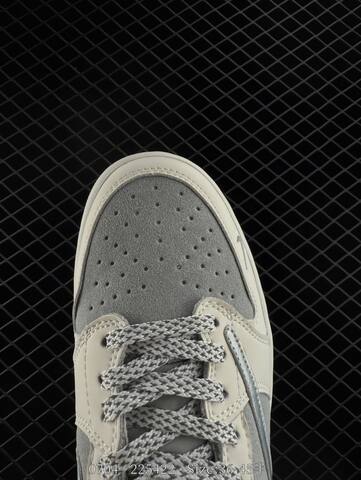 Jordan Air Jordan 1 Low Light Beige Grey Iridescent EU 36-45 Skate Shoe - Unisex (BS-81106)