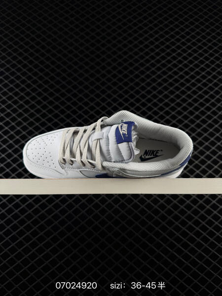 Nike SB Dunk Low Pro white grey navy blue EU 36-45 skate
