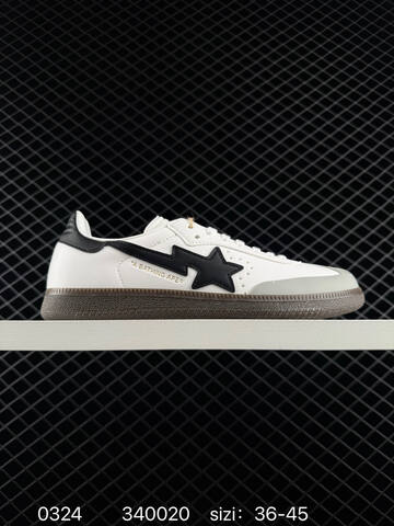 A Bathing Ape x Adidas Originals Samba JR9245 ID 340020 Siz Lifestyle (BS-76311)