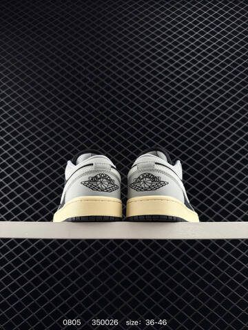 Jordan Air Jordan 1 Low HQ2010-012 Light Grey Black Pale Cream EU 36-46 Sneaker - Unisex (BS-80969)