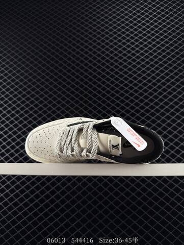 Jordan Air Jordan 1 Low Travis Scott DIY Louis Vuitton Off White Black Light Green EU 36-45 Sneaker - Unisex (BS-81211)
