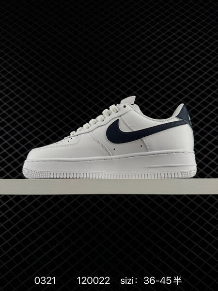 Nike Air Force 1 07 White Navy EU 36-45 5 lifestyle