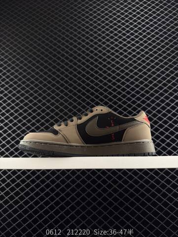 Jordan Air Jordan 1 Low Golf SP CQ4277 002 Dark Brown Black Red EU 36-47 Sneaker - Unisex (BS-81219)