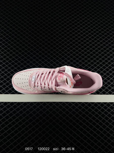 Nike Air Force 1 07 light pink hot pink white EU 36-45 lifestyle