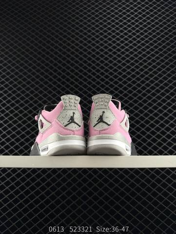 Jordan Air Jordan 4 Orchid Pink Grey Black White EU 36-47 Basketball Shoe - Unisex (BS-81213)