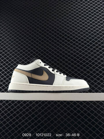 Jordan Air Jordan 1 Low White Beige Brown EU 36-46 Sneaker - Unisex (BS-80604)