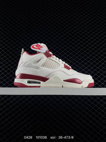 Air Jordan 4 Retro Sierra Red WMNS AIR JORDAN 4 Aj4 Lifestyle (BS-79375)