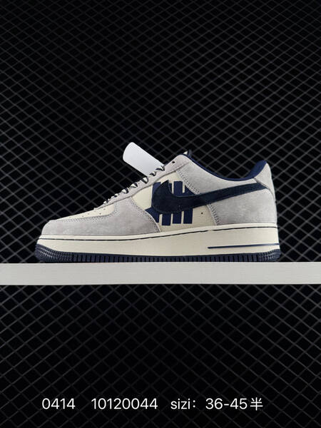 Nike Air Force 1 07 Low UNDEFEATED Grey Sail Navy EU 36-45 lifestyle