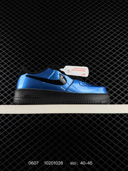Nike Air Force 1 07 LV8 black silver white orange 40-45 lifestyle