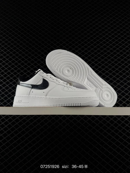 Nike Air Force 1 Low black white green brown EU 36-45 lifestyle