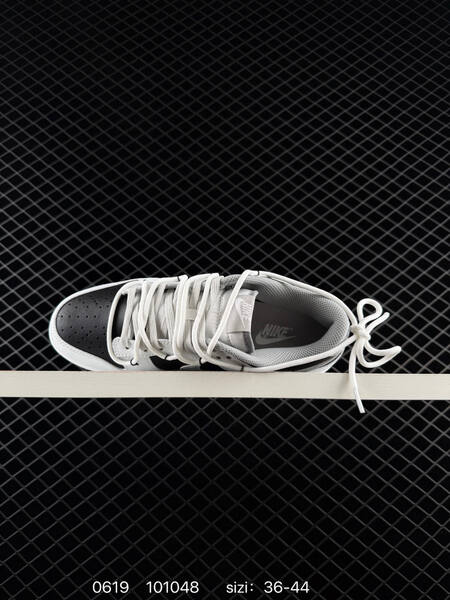 Nike Dunk Low white black light grey EU 36-44 skate shoe