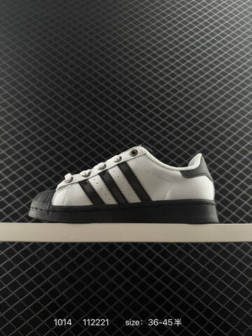 Adidas Originals Superstar II White Black JI0124 Lifestyle (BS-77616)