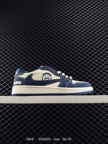 Jordan Air Jordan 1 Low OG SP Sail Navy Blue EU 36-47 Sneaker - Unisex (BS-80884)
