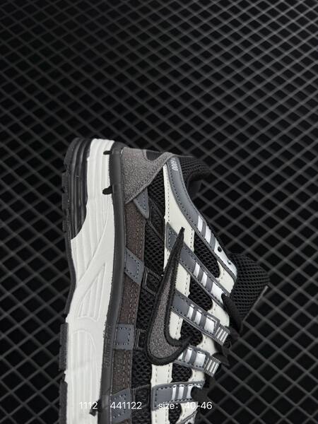 Nike P-6000 black white gray EU 40-46 running lifestyle