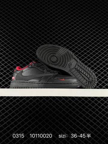 Jordan Air Jordan 1 Low Travis Scott Reverse Mocha Champion Custom Sail Olive Green White Red EU 36-45 Sneaker - Unisex (BS-79658)