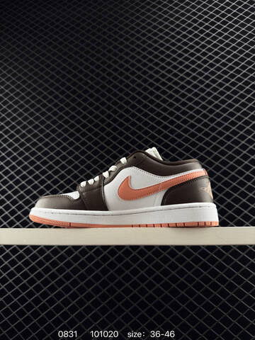 Jordan Air Jordan 1 Low White Brown Peach EU 36-46 Sneaker - Unisex (BS-80800)