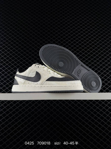 Nike Court Vision Low Sail University Red Sail Dark Grey EU 40-45 with half sizes lifestyle