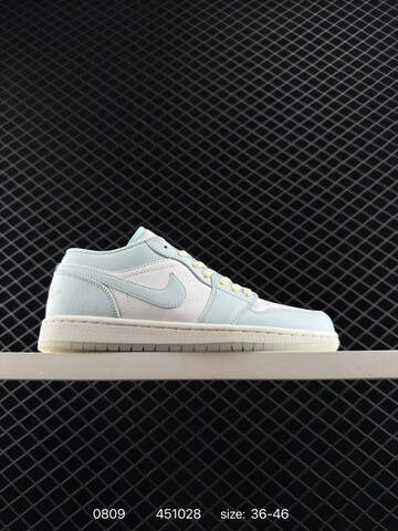 Jordan Air Jordan 1 Low White Red Sail EU 36-46 Sneaker - Unisex (BS-80949)