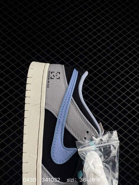 Nike SB Dunk Low Pro Grey Black Light Blue EU 36-46 5 skate lifestyle