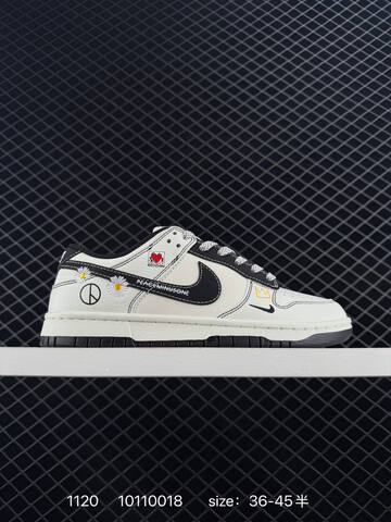 Nike SB Dunk Low White Black EU 36-45 Skate - Unisex (BS-74108)
