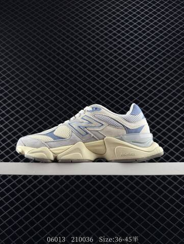 New Balance 9060 Grey Cream Blue White EU 36-45 Sneaker - Unisex (BS-83301)