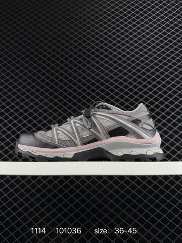 Salomon XT QUEST GTX Grey Black Pink Silver 36-45 Trail Shoe Trail Running Sneakers - Unisex (BS-85927)