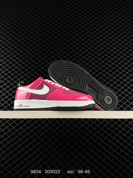 Nike Air Force 1 07 Low hot pink purple white black EU 36-45 sneaker
