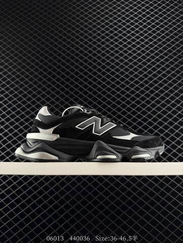 New Balance 9060 Black Silver EU 36-46 5 Sneaker - Unisex (BS-83303)