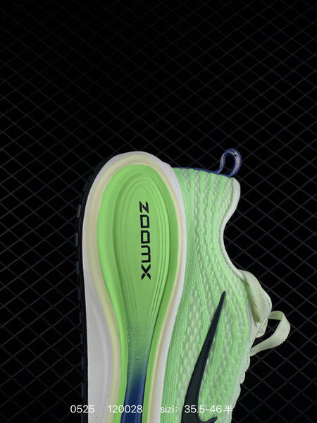 Nike Vomero Plus ReactX Air Zoom neon green white navy black EU 35 5-46 running